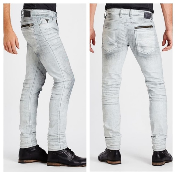 slim tapered guess jeans